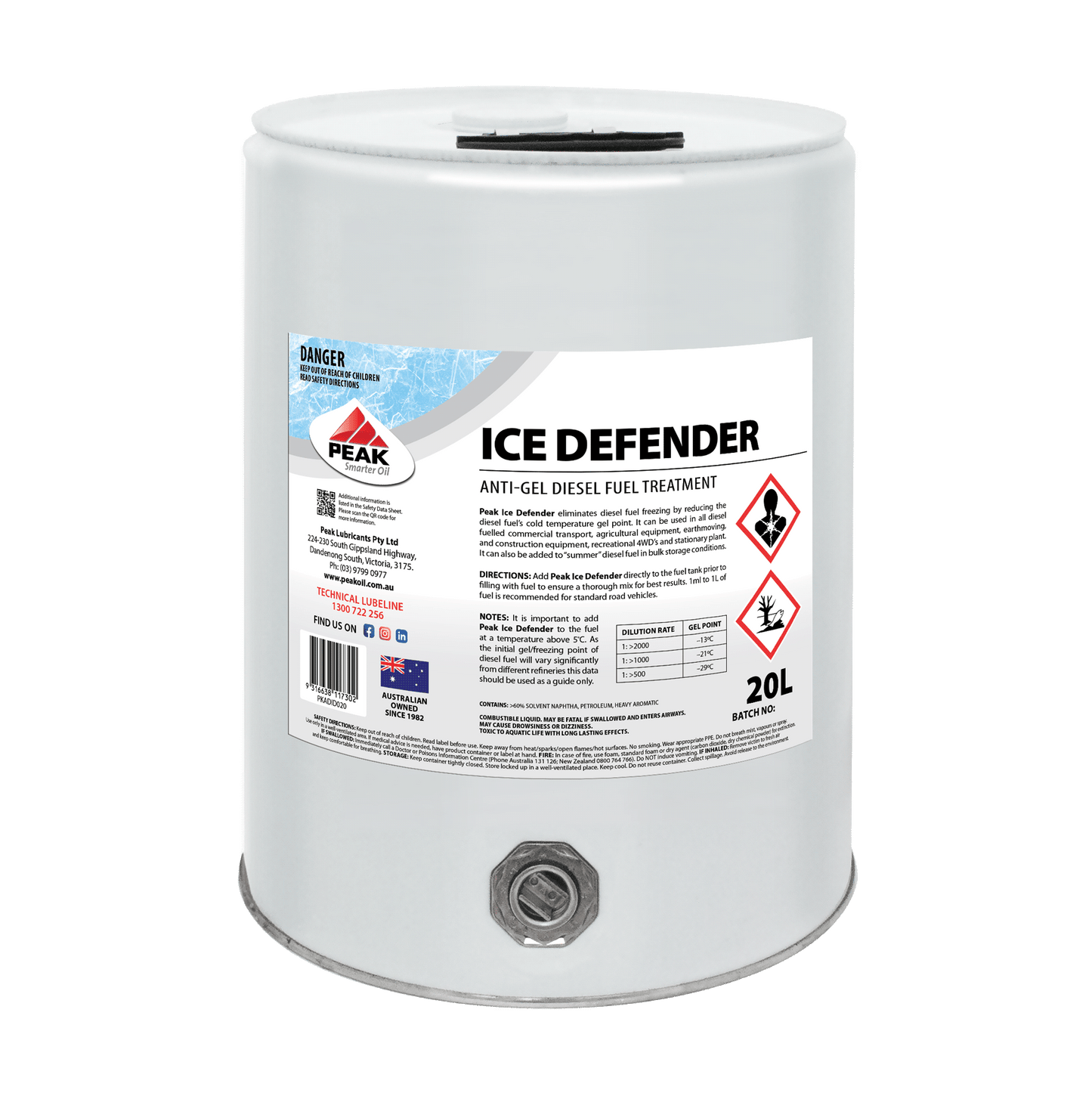PEAK ICE DEFENDER