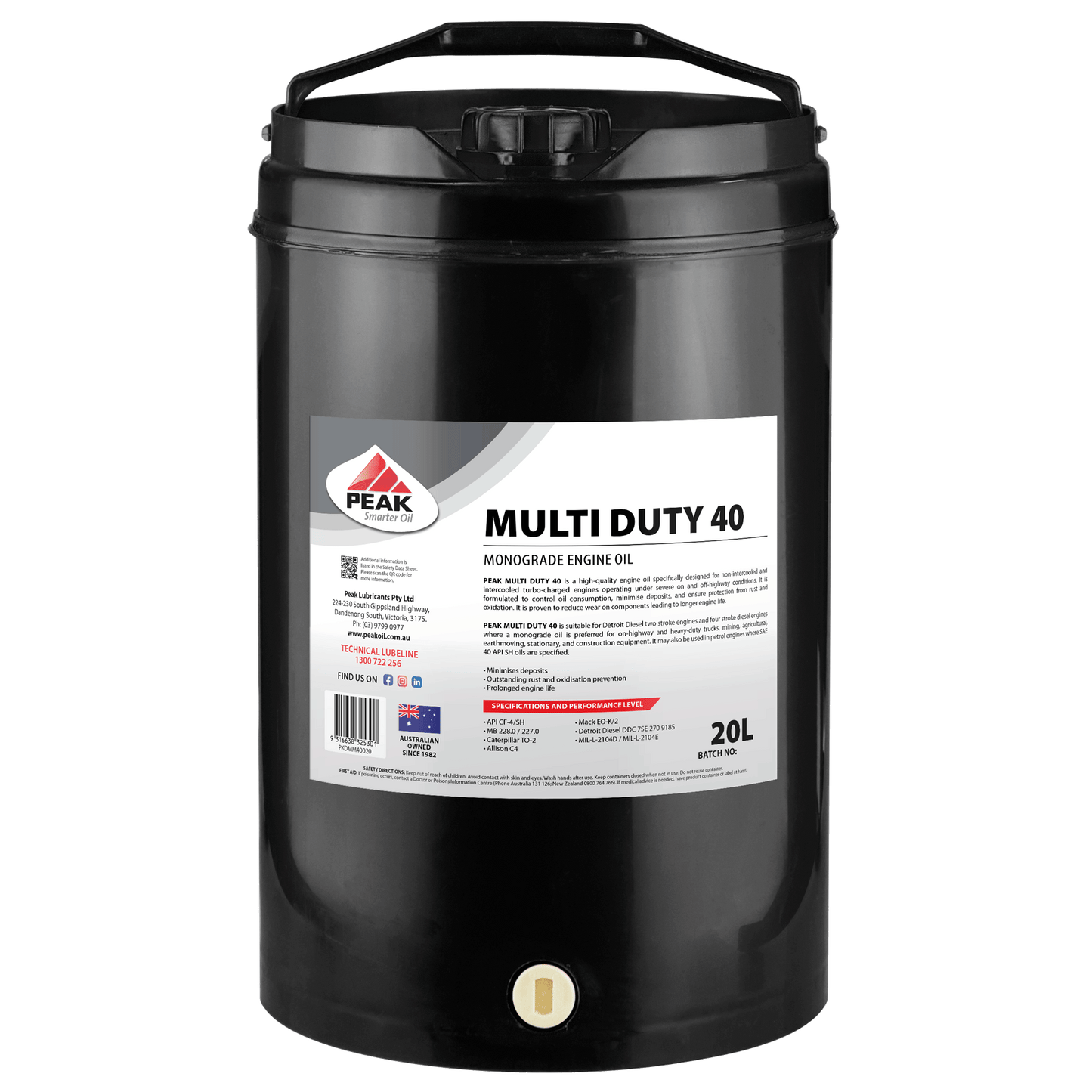 PEAK MULTI DUTY 40