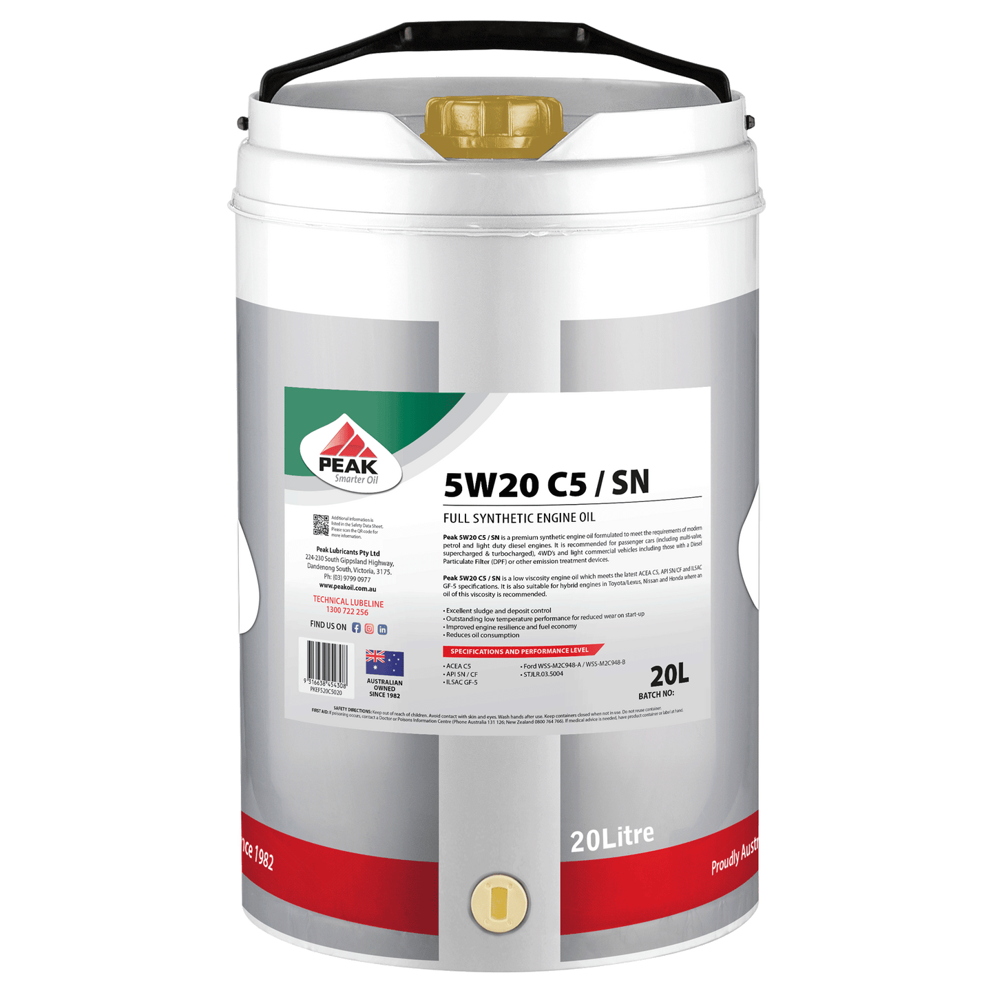PEAK 5W20 C5