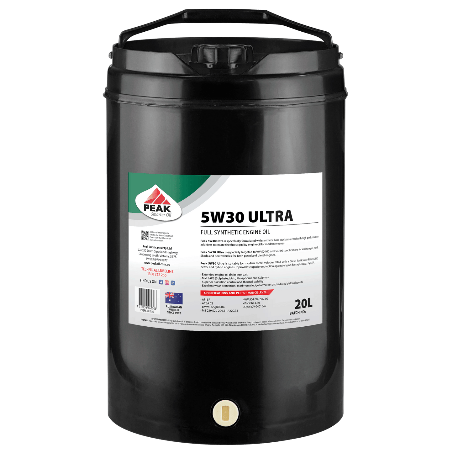 PEAK 5W30 ULTRA