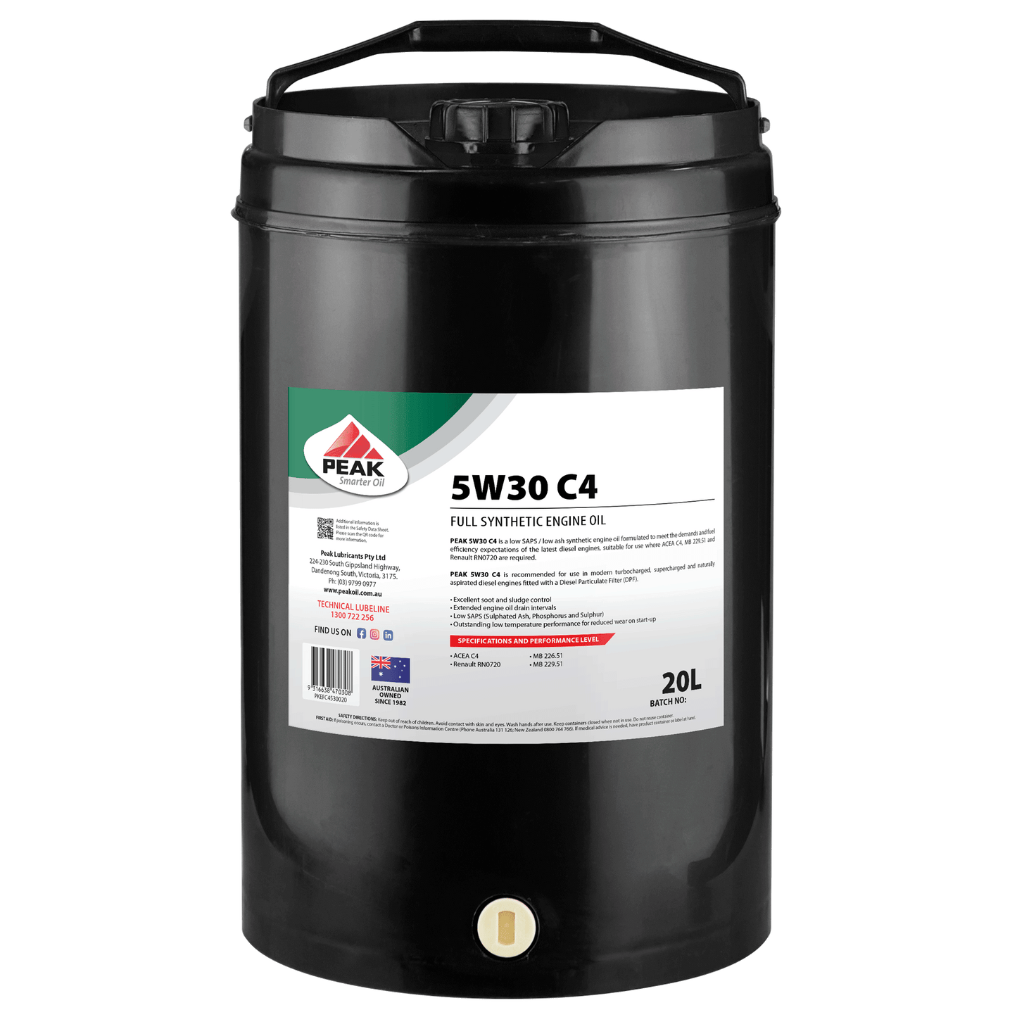 PEAK 5W30 C4