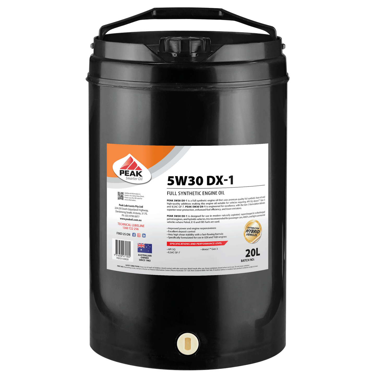 PEAK 5W30 DX-1