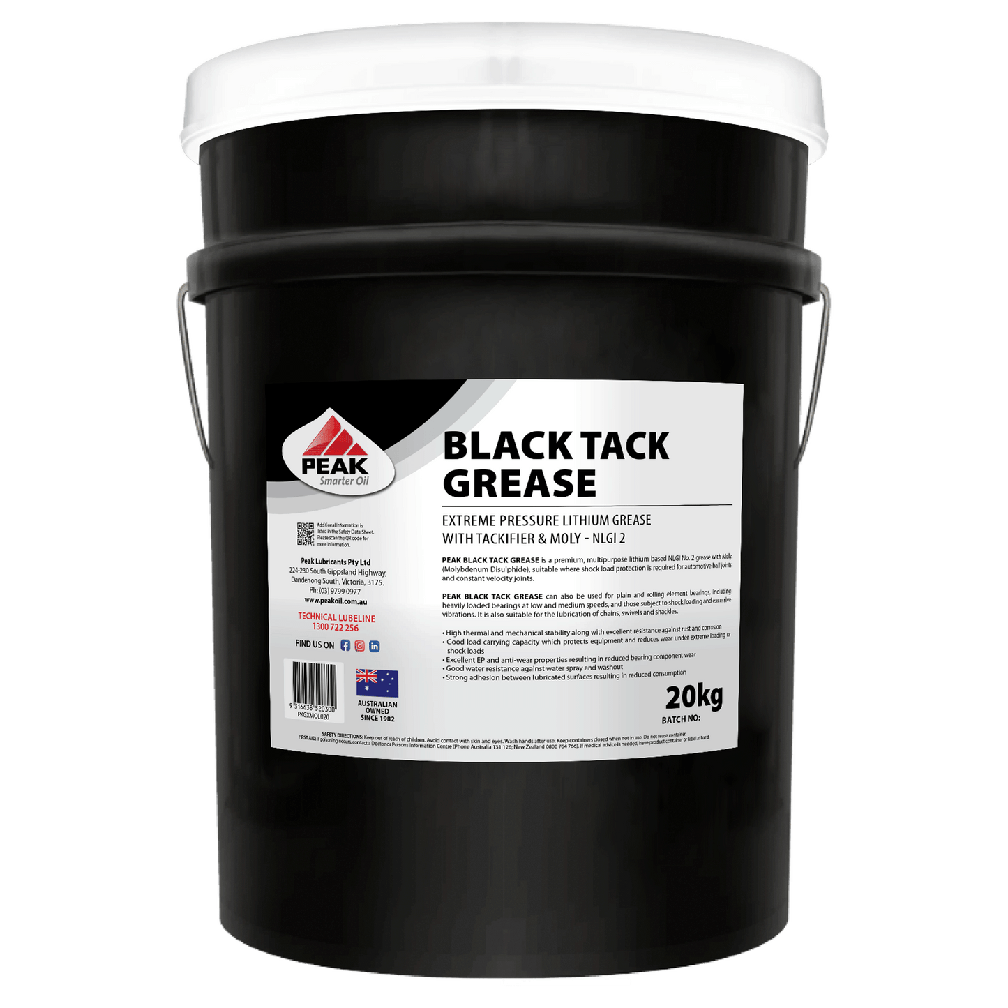 PEAK BLACK TACK GREASE
