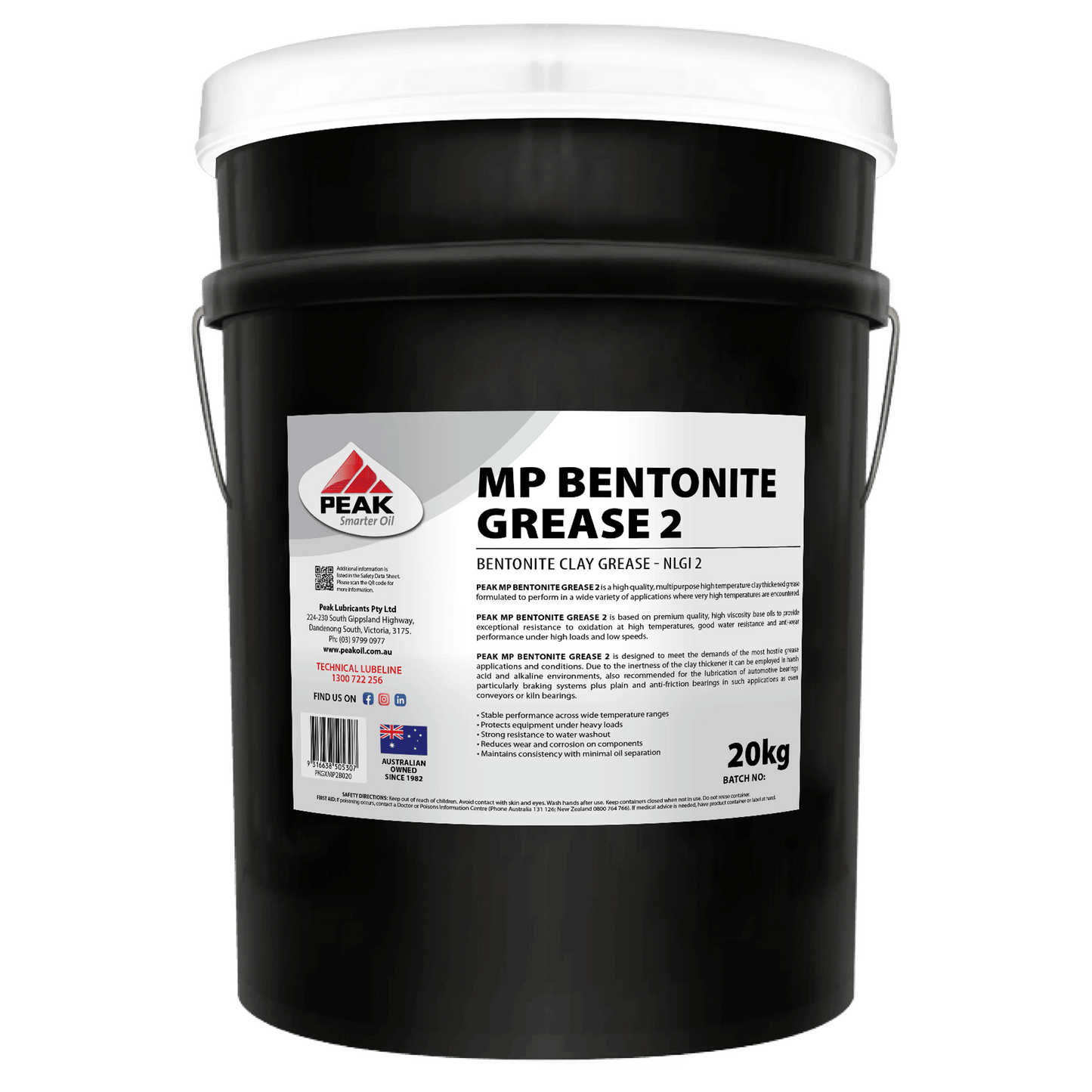 PEAK MP BENTONITE GREASE 2