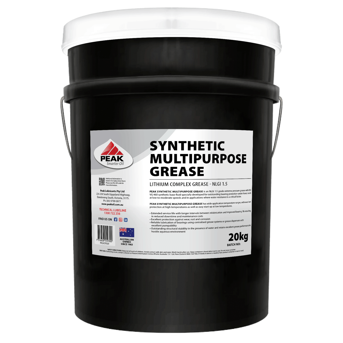 PEAK SYNTHETIC MULTIPURPOSE GREASE