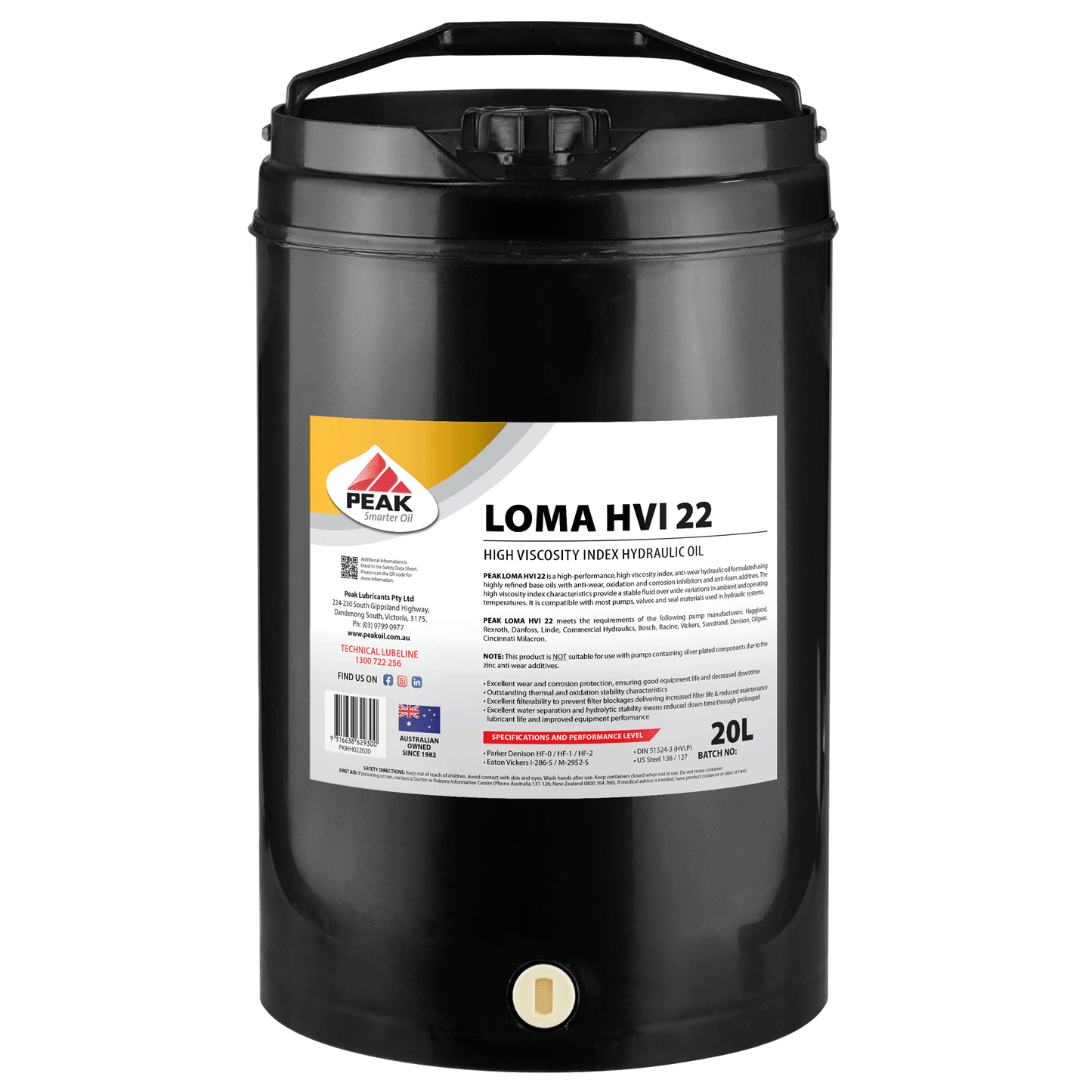 PEAK LOMA HVI 22