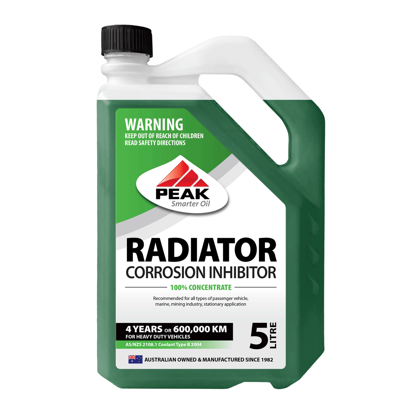 PEAK GREEN RADIATOR CORROSION INHIBITOR CONCENTRATE