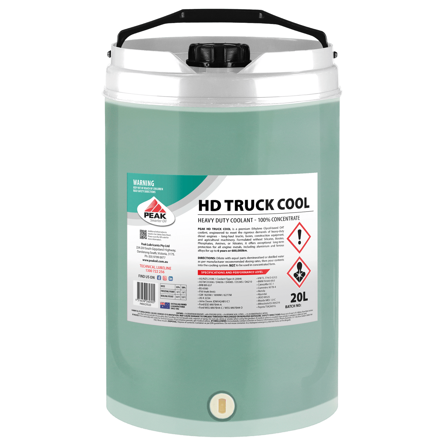 PEAK HD TRUCK COOL CONCENTRATE