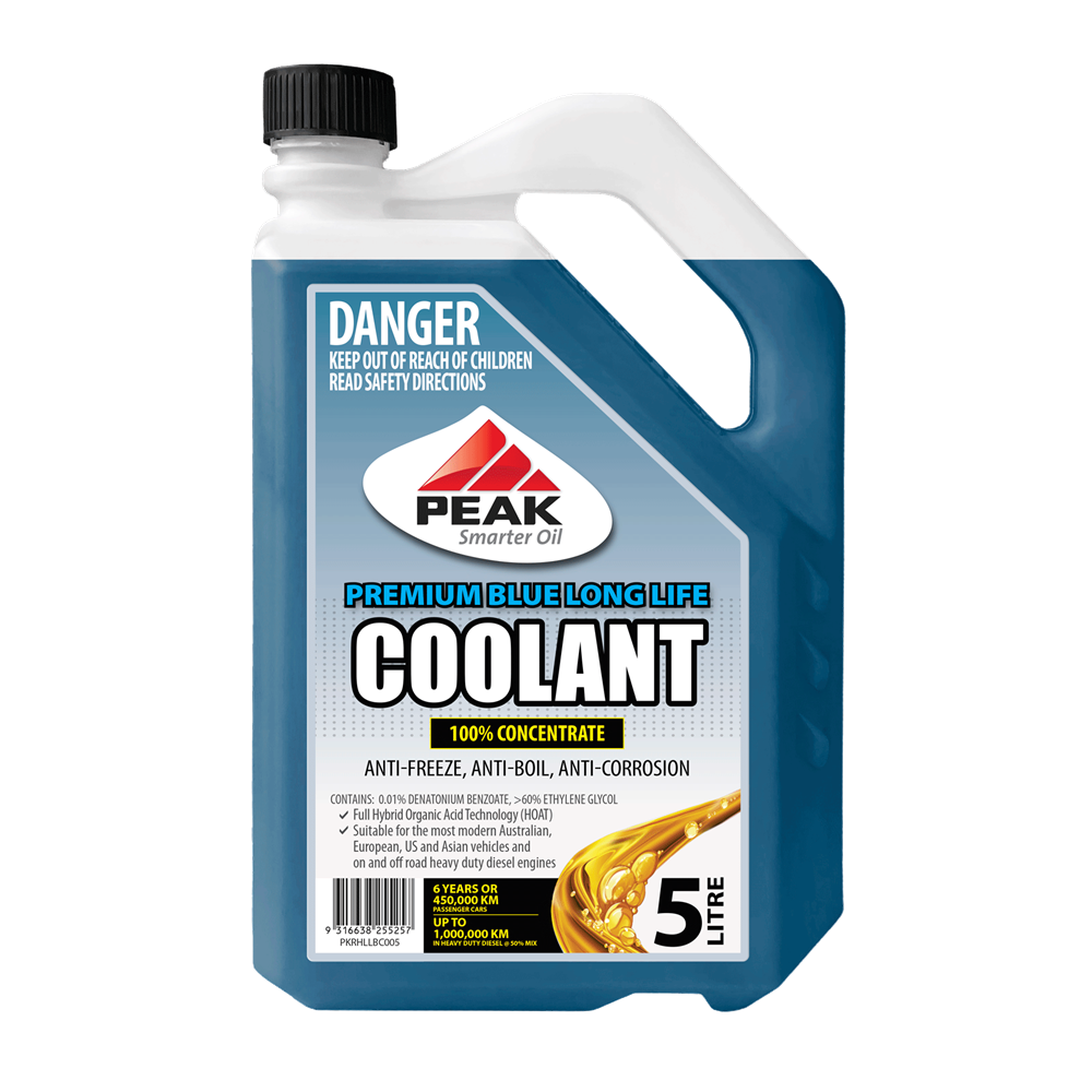 PEAK PREMIUM BLUE LONG LIFE COOLANT CONCENTRATE - HOAT