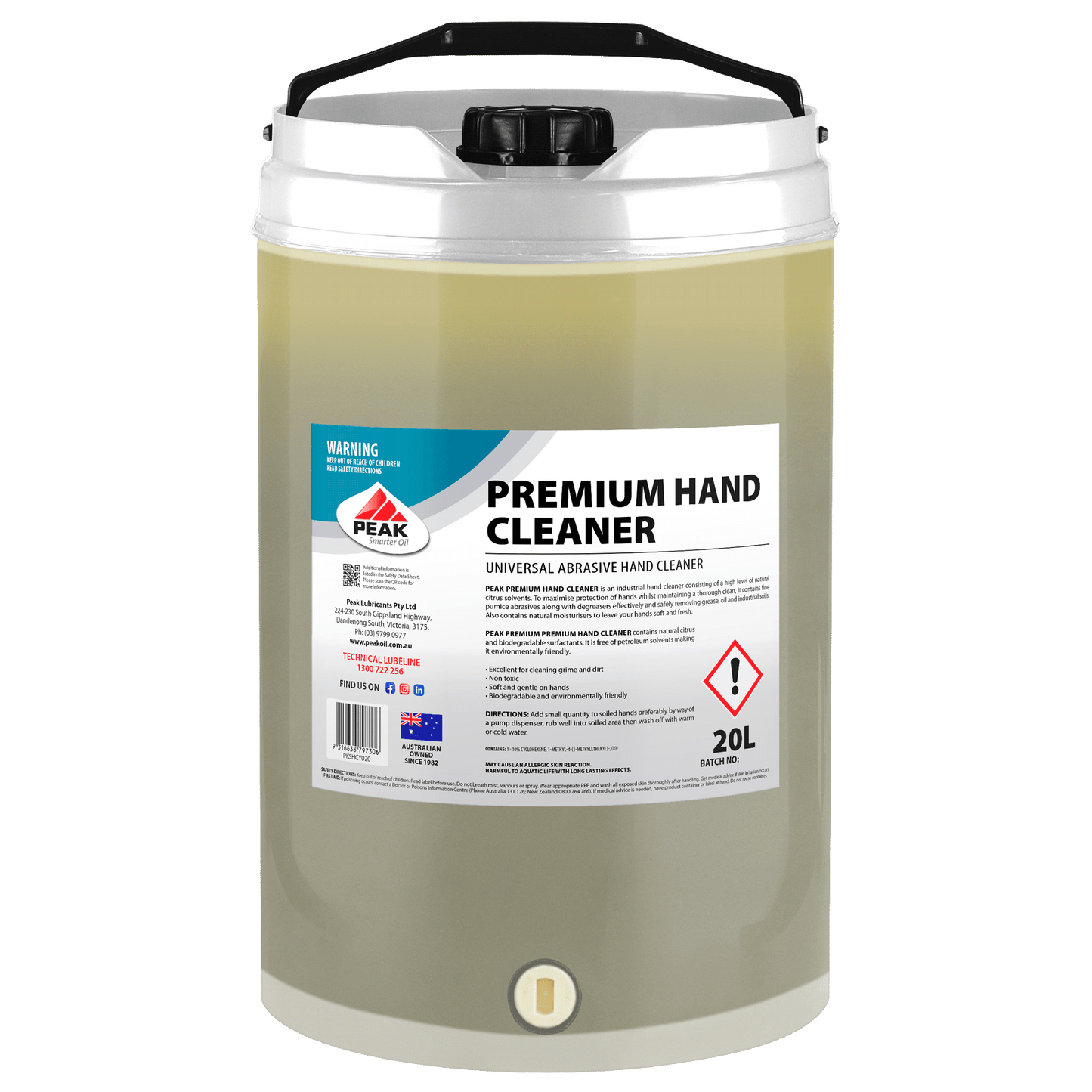 PEAK PREMIUM HAND CLEANER