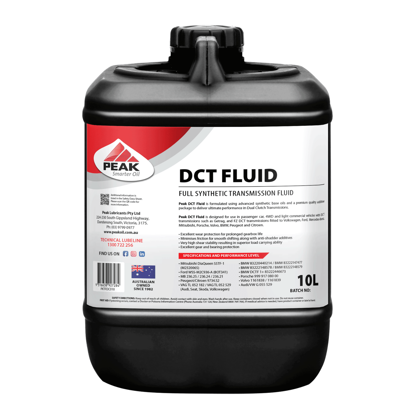 PEAK DCT FLUID