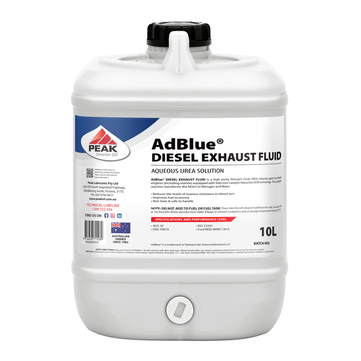 AdBlue® DIESEL EXHAUST FLUID