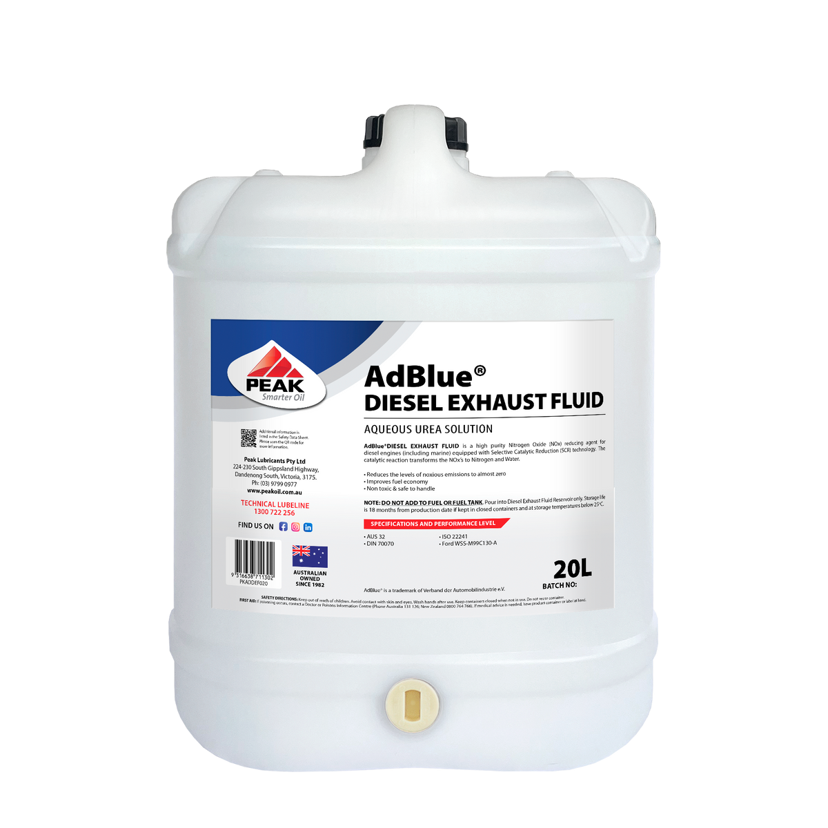 AdBlue® DIESEL EXHAUST FLUID