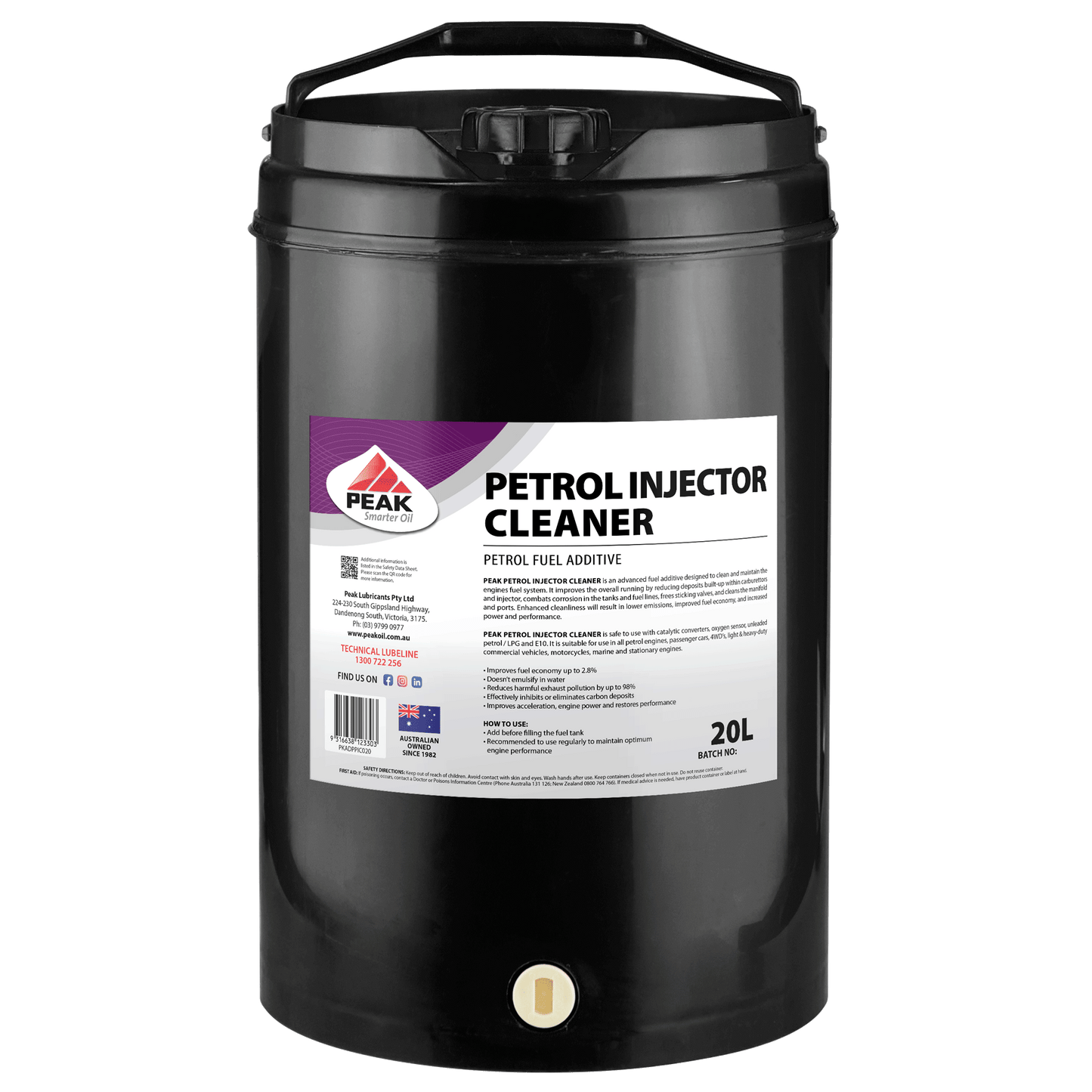 PEAK PETROL INJECTOR CLEANER