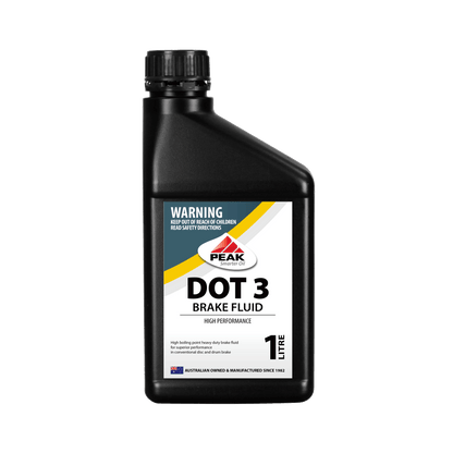 PEAK DOT 3 BRAKE FLUID