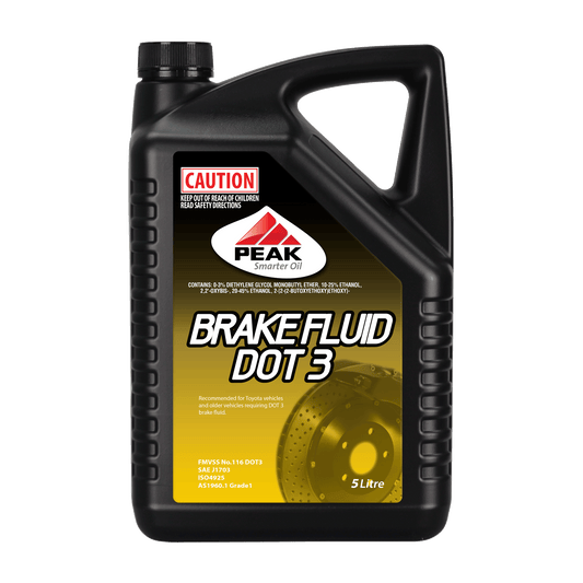 PEAK DOT 3 BRAKE FLUID