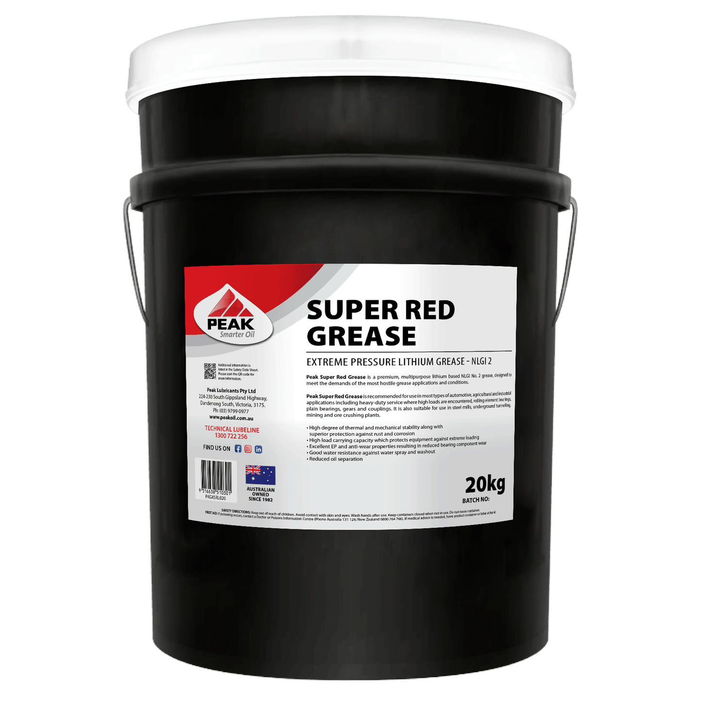 PEAK SUPER RED GREASE