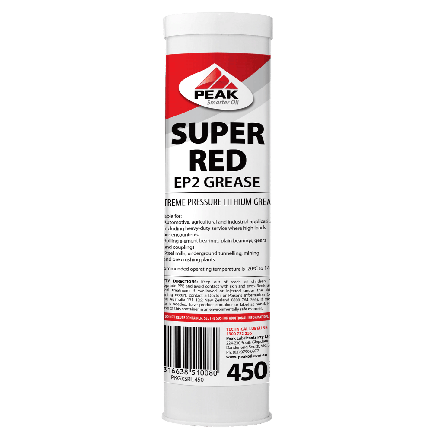PEAK SUPER RED GREASE