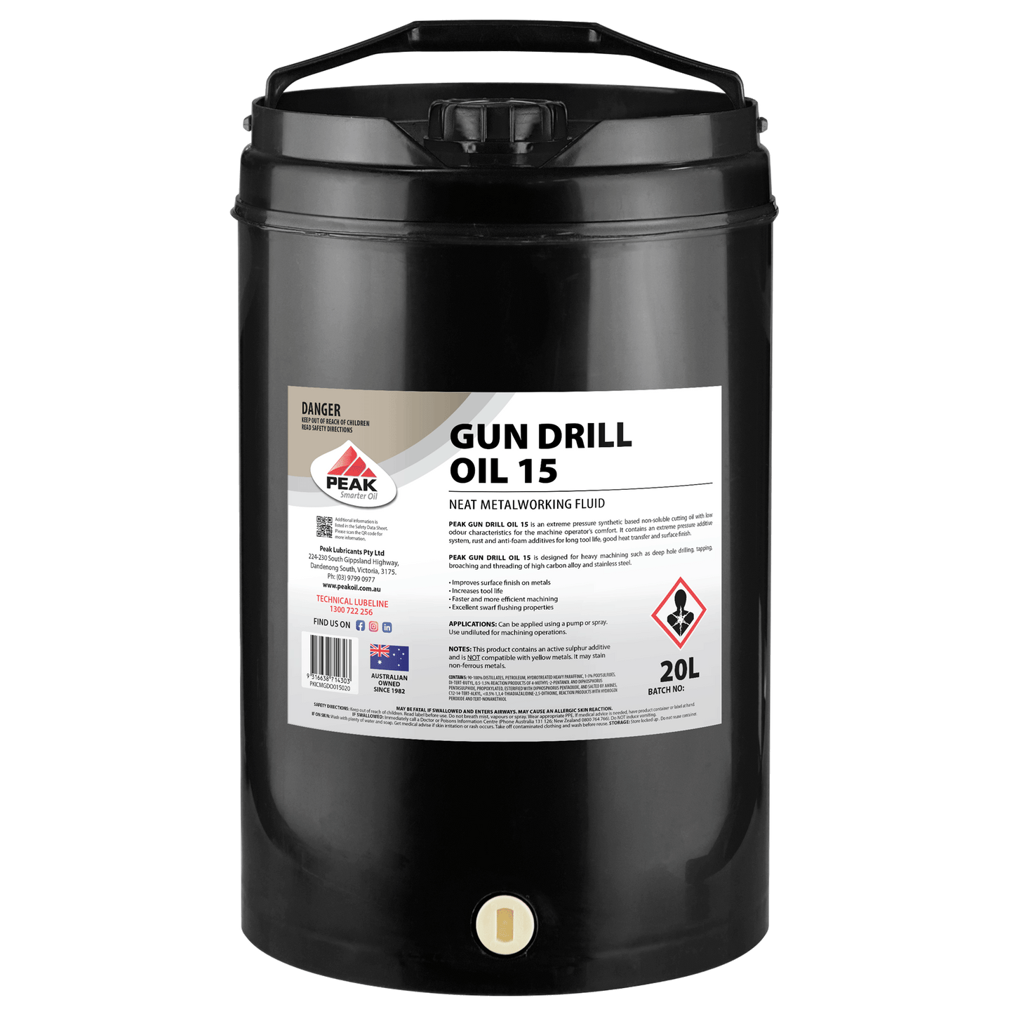 PEAK GUN DRILL OIL 15