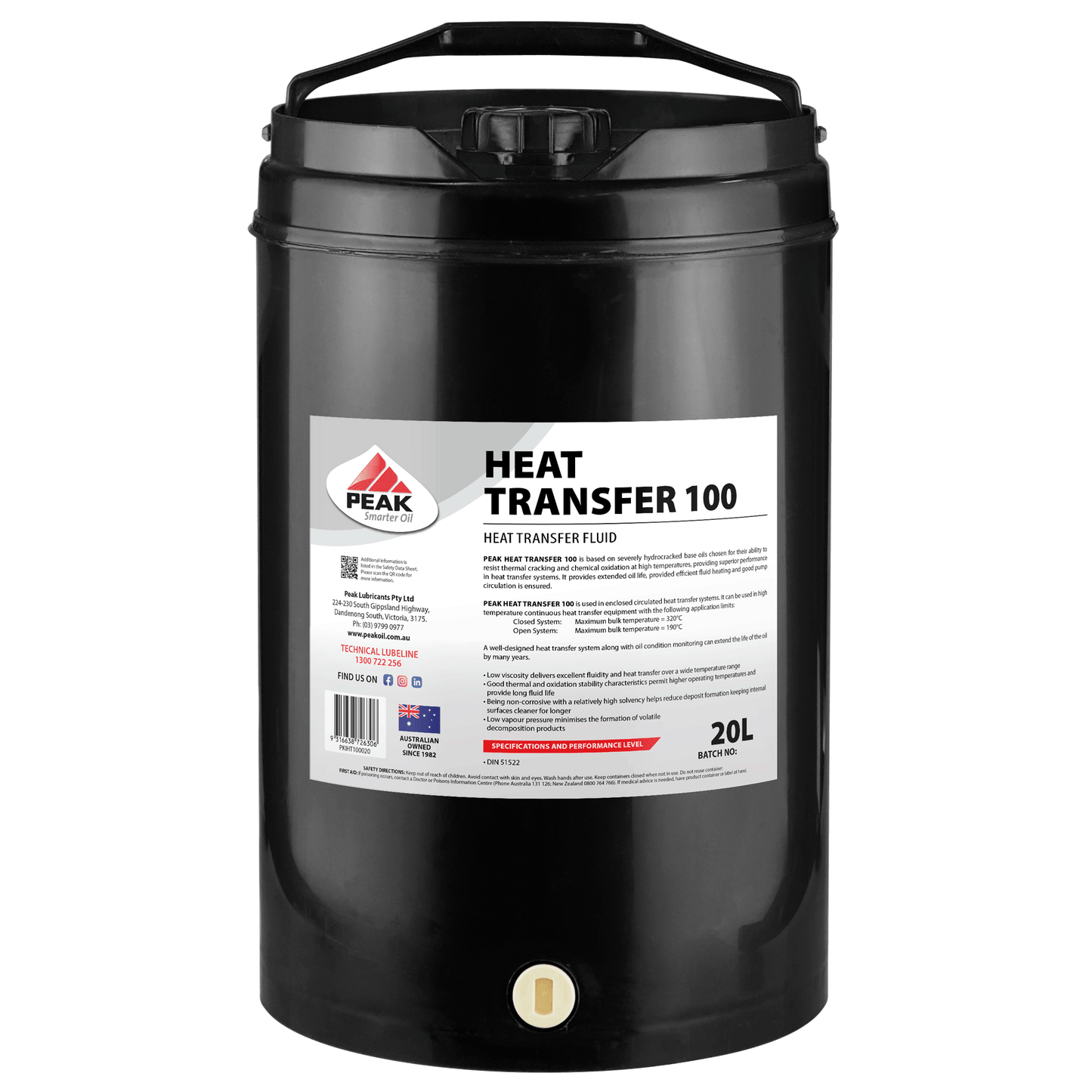 PEAK HEAT TRANSFER 100