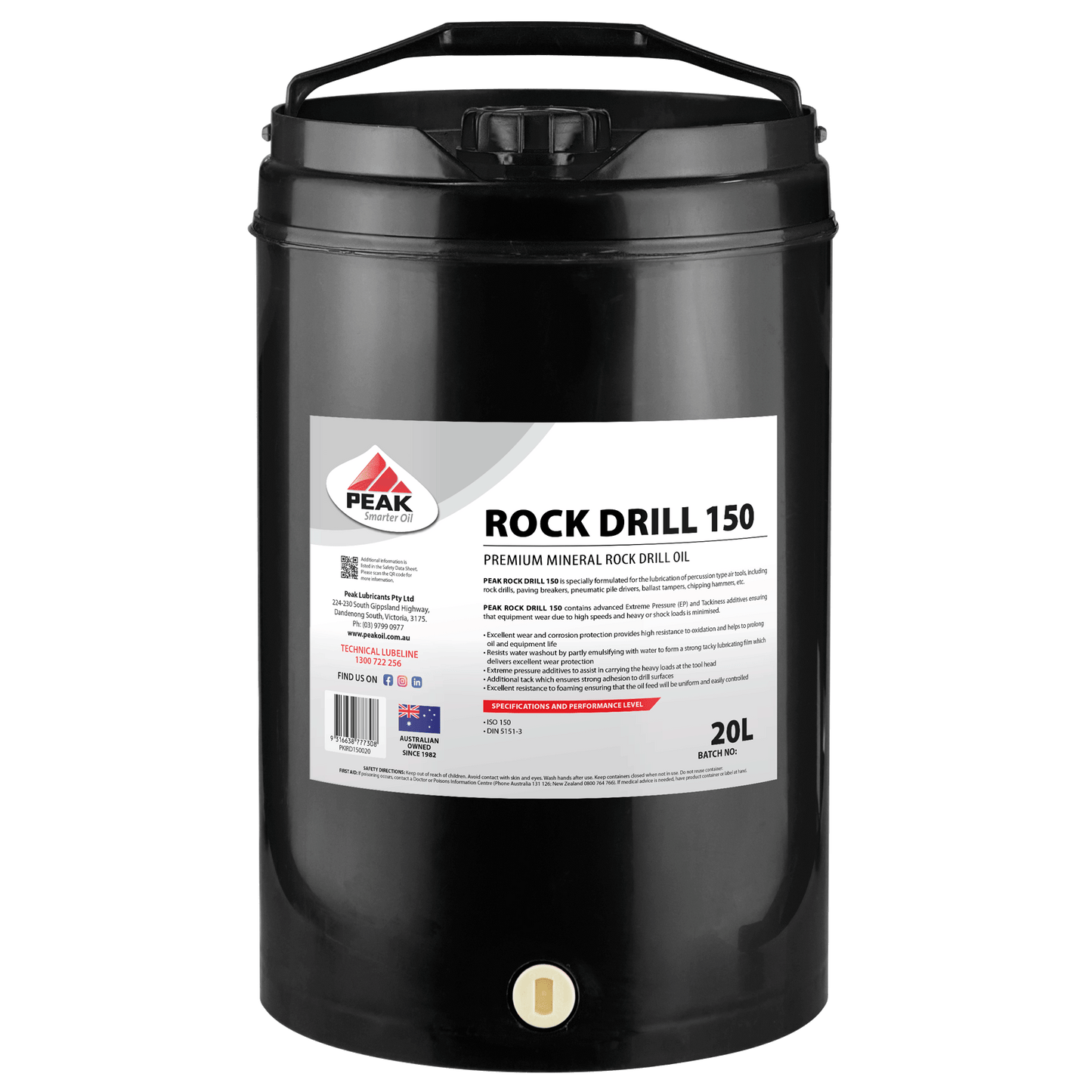 PEAK ROCK DRILL 150