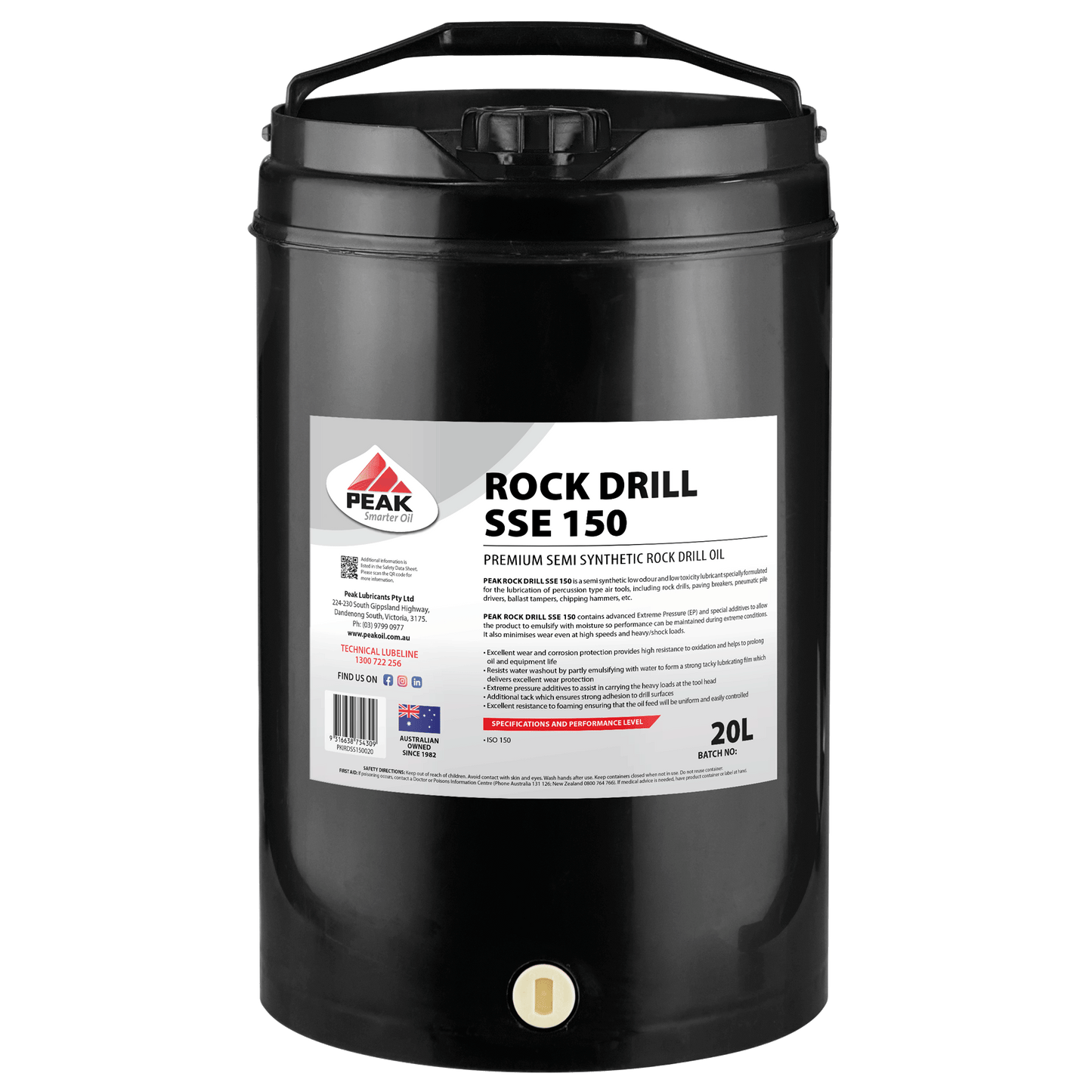 PEAK ROCK DRILL SSE 150