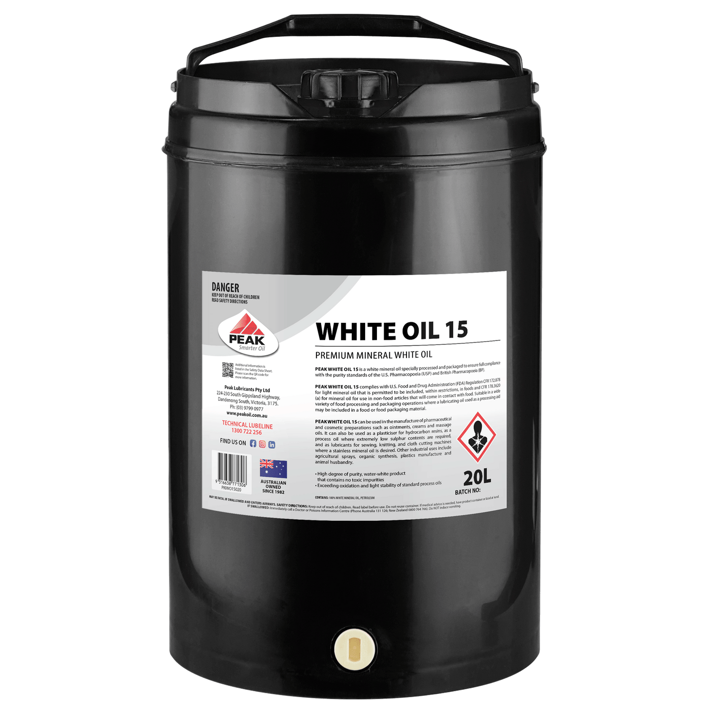 PEAK WHITE OIL 15