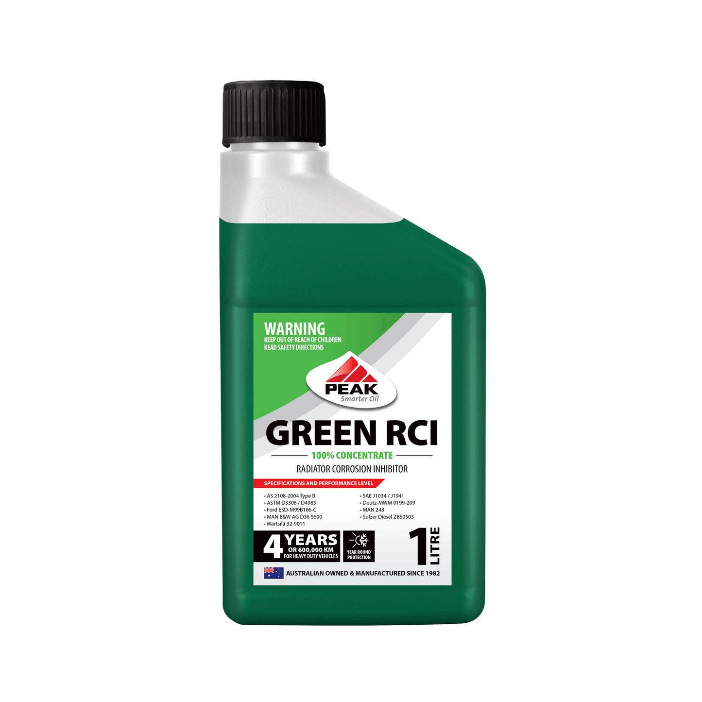 PEAK GREEN RADIATOR CORROSION INHIBITOR CONCENTRATE