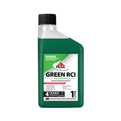 PEAK GREEN RADIATOR CORROSION INHIBITOR CONCENTRATE