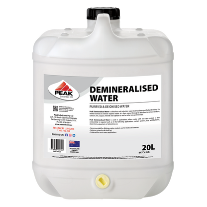 PEAK DEMINERALISED WATER