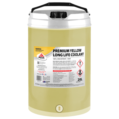 PEAK PREMIUM LONG LIFE YELLOW COOLANT CONCENTRATE - HOAT