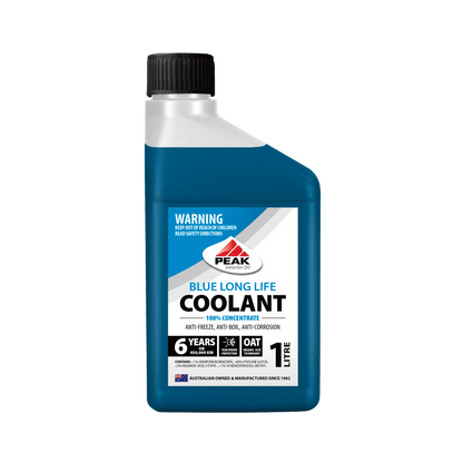 PEAK BLUE LONG LIFE COOLANT CONCENTRATE - OAT