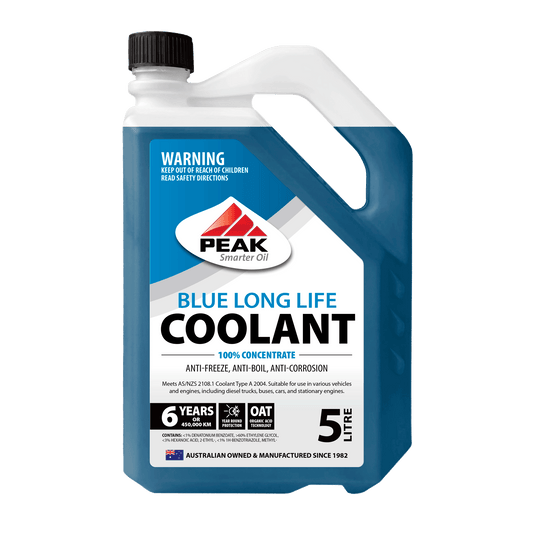 PEAK BLUE LONG LIFE COOLANT CONCENTRATE - OAT