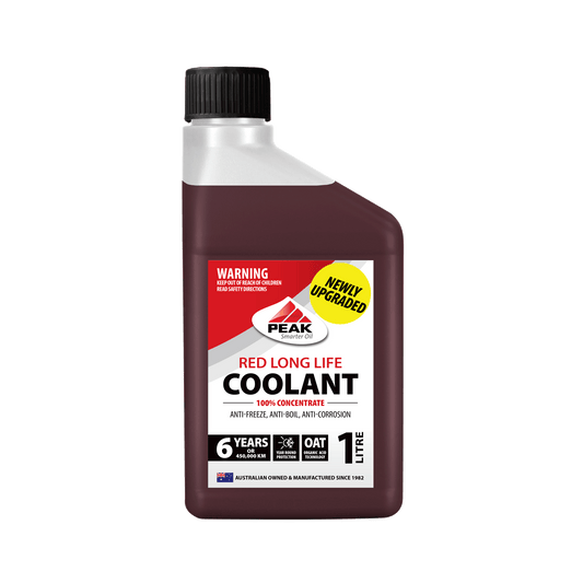 PEAK RED LONG LIFE COOLANT CONCENTRATE - OAT