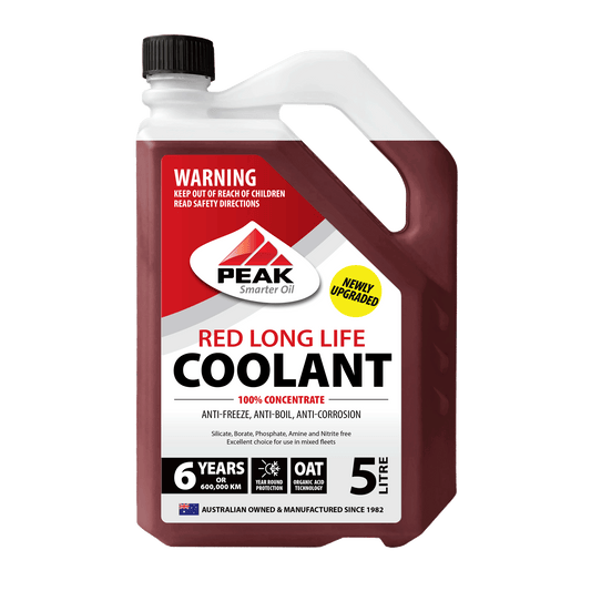 PEAK RED LONG LIFE COOLANT CONCENTRATE - OAT