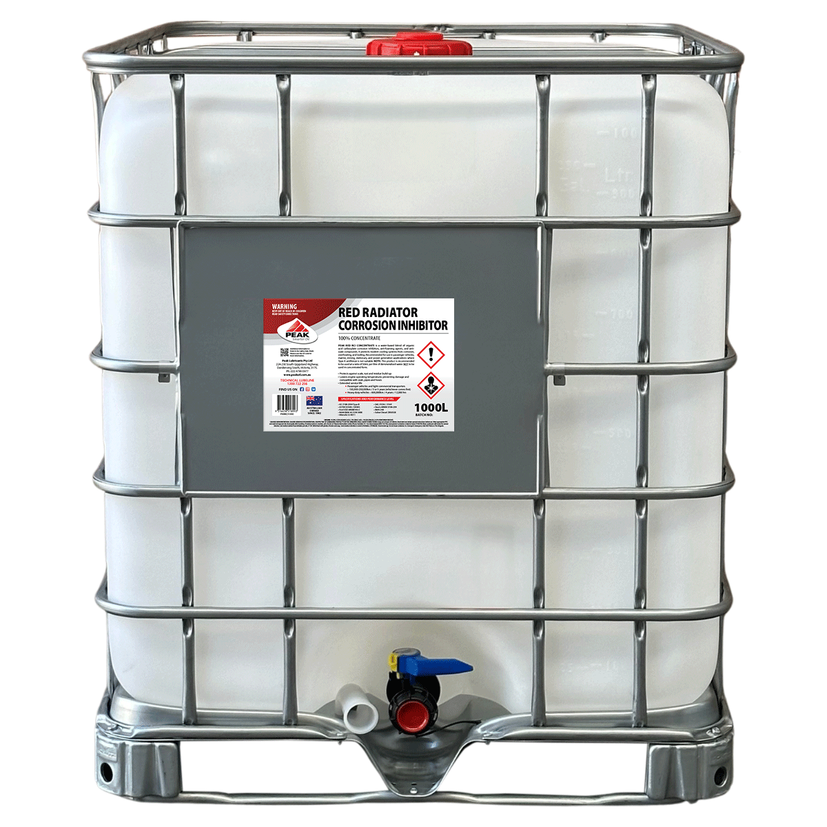 PEAK RED RADIATOR CORROSION INHIBITOR CONCENTRATE