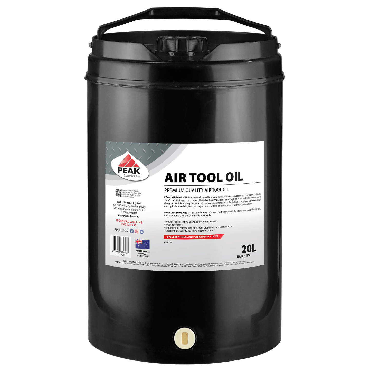 PEAK AIR TOOL OIL