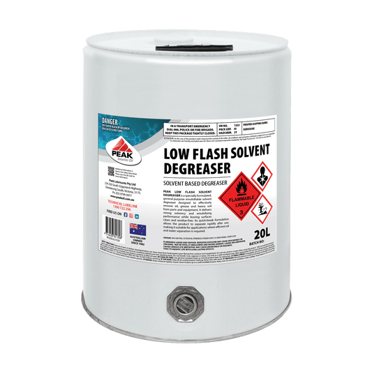 PEAK LOW FLASH SOLVENT DEGREASER