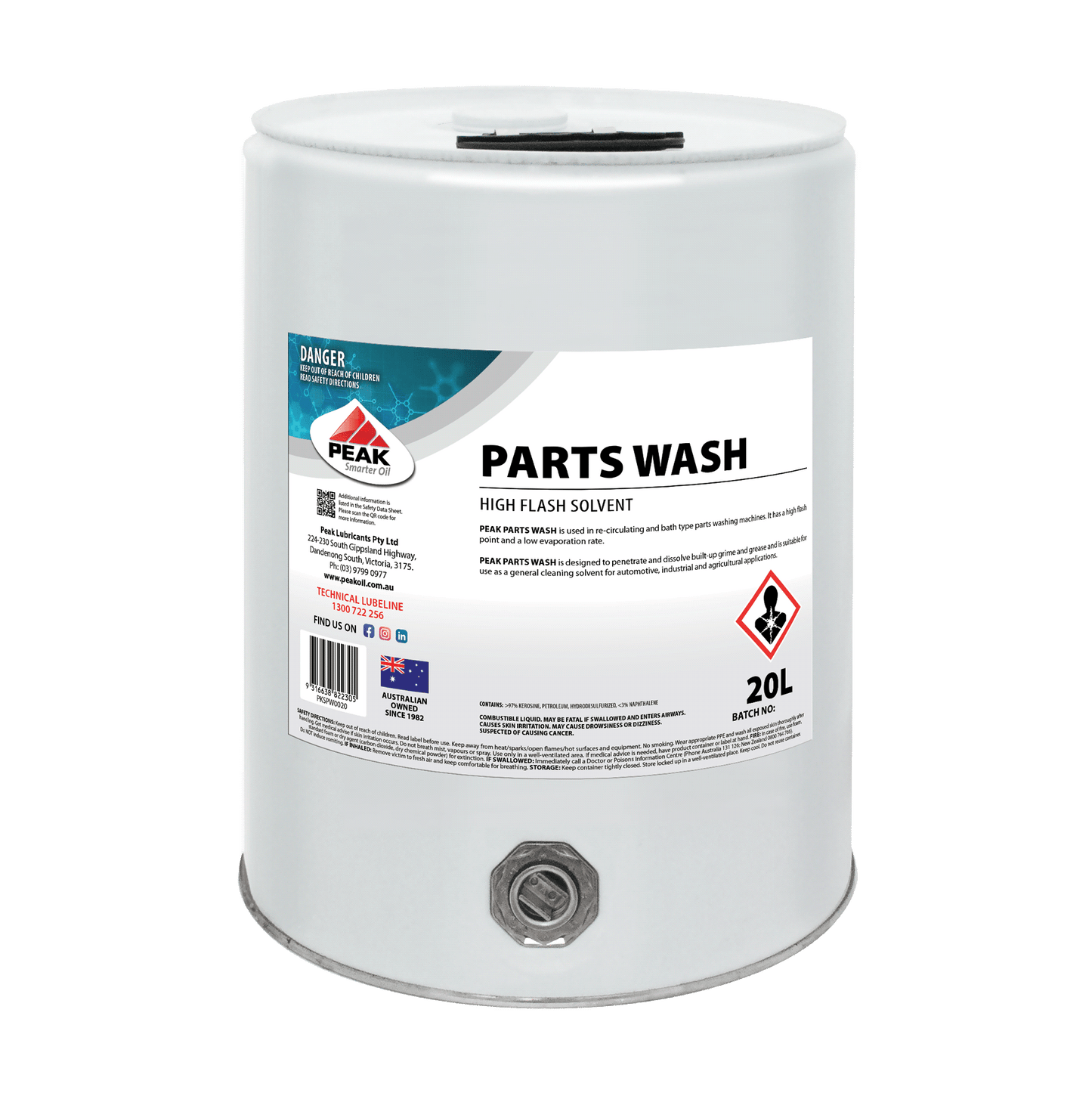 PEAK PARTS WASH