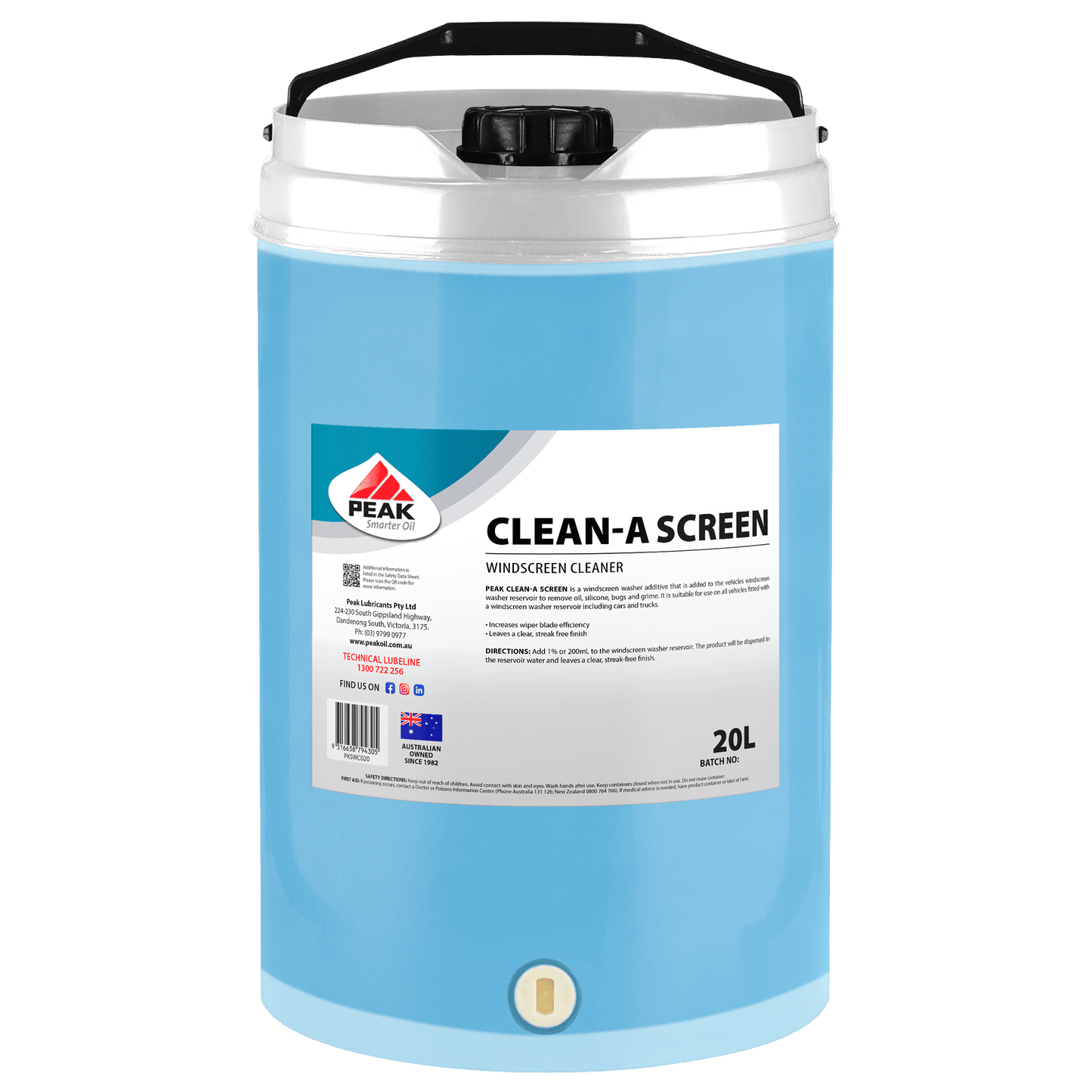 PEAK CLEAN-A SCREEN