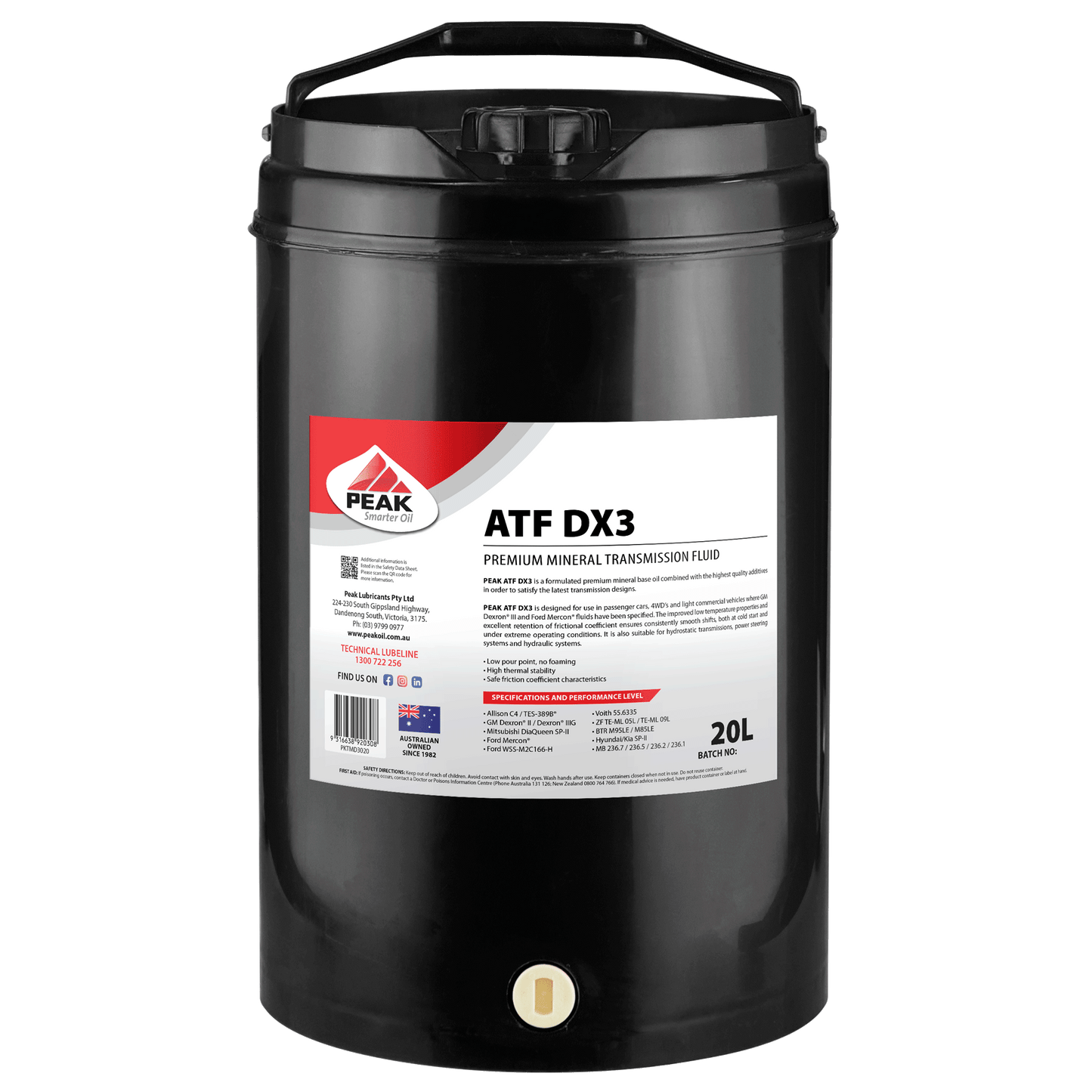 PEAK ATF DX3