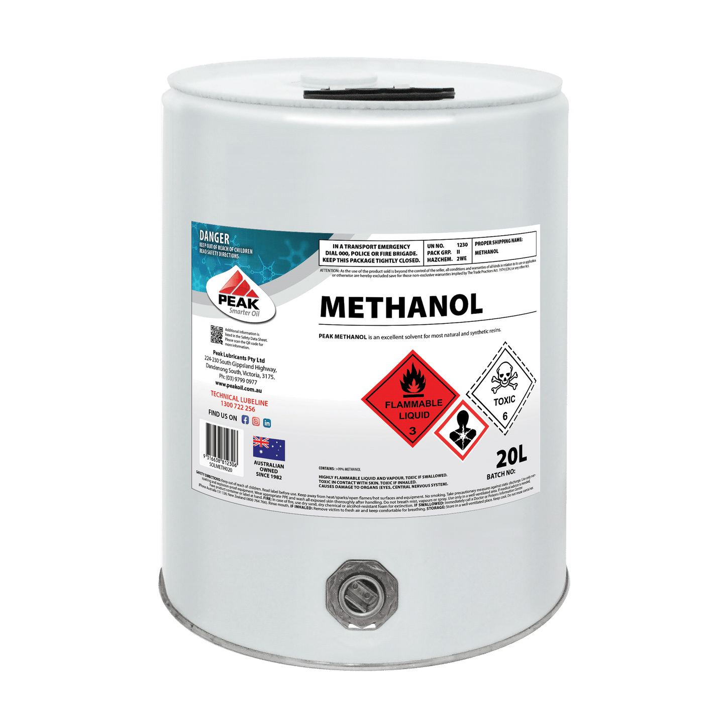 PEAK METHANOL