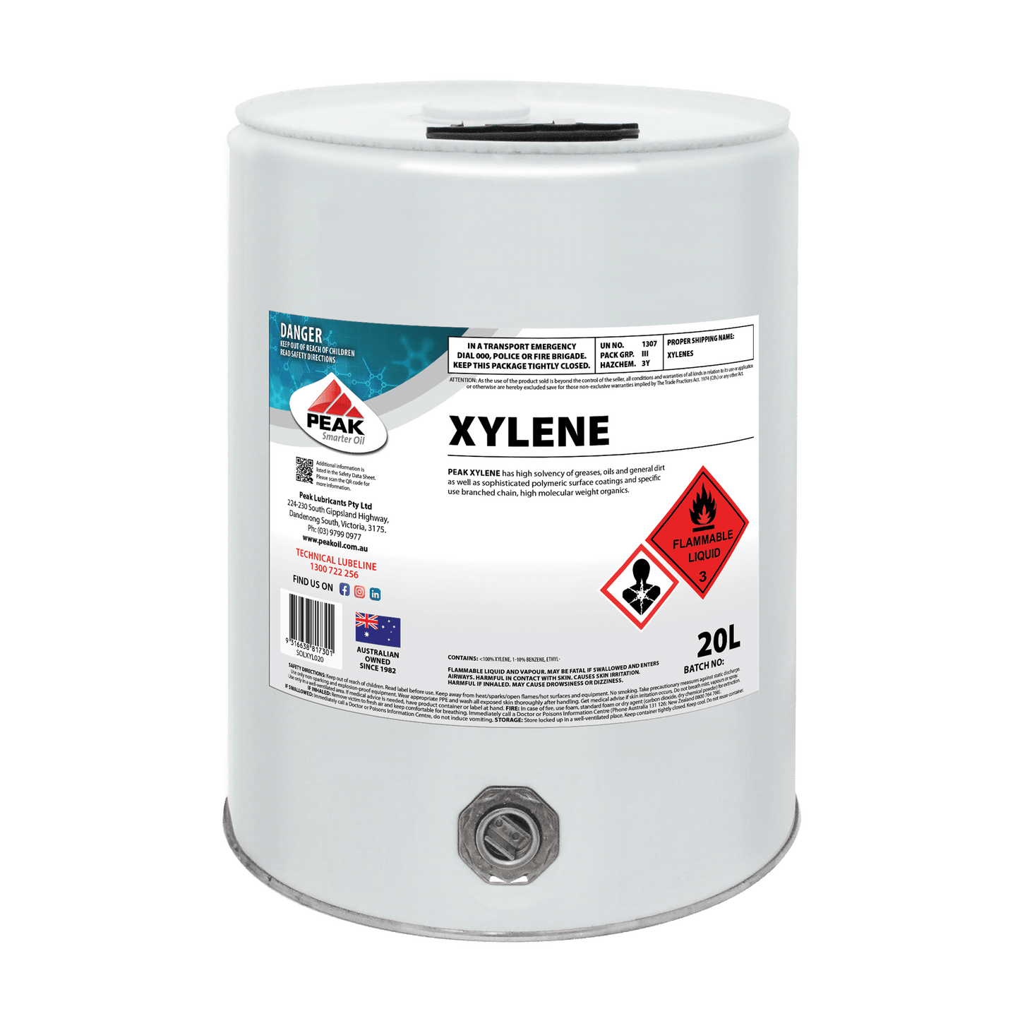 PEAK XYLENE